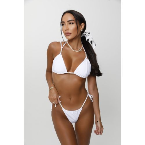 Isabel bikini bottom white